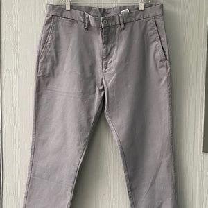 Old Navy Men's Ultimate Slim Dress Pants Size 36x30 Gray